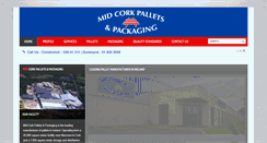Desktop Screenshot of midcorkpallets.com